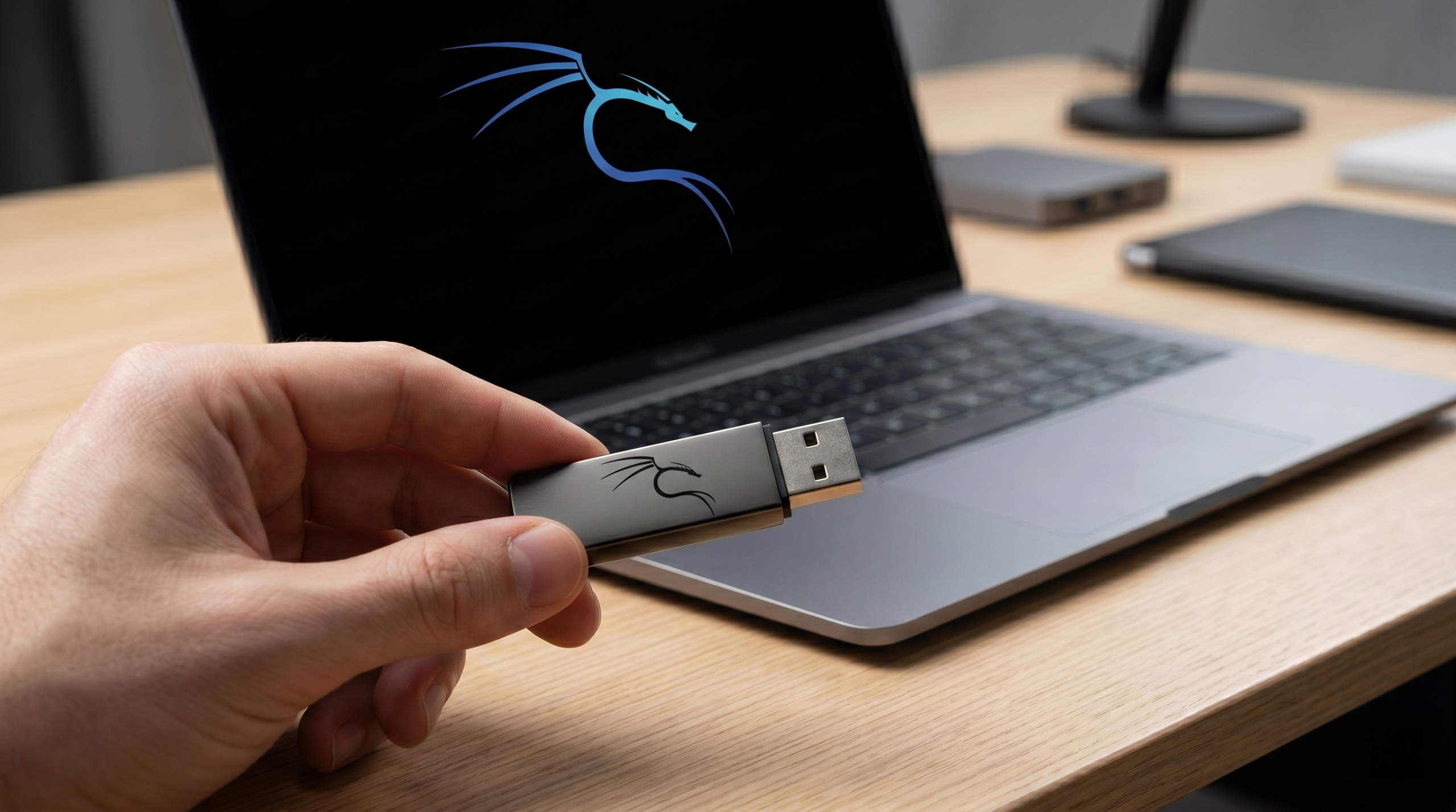 Kali Linux 2026.1 - Bootable USB-Stick