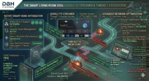 Das Smarte Wohnzimmer 2026: Google TV Streamer erhält Mega-Update für Thread 1.4 und den neuen Google Home Speaker