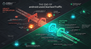 Das Ende von android:usesCleartextTraffic: Härtung von Android-Netzwerkverkehr unter API Level 36+